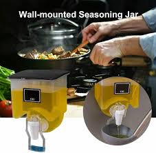 Automatic Wall-Mounted Kitchen Seasoning Dispenser